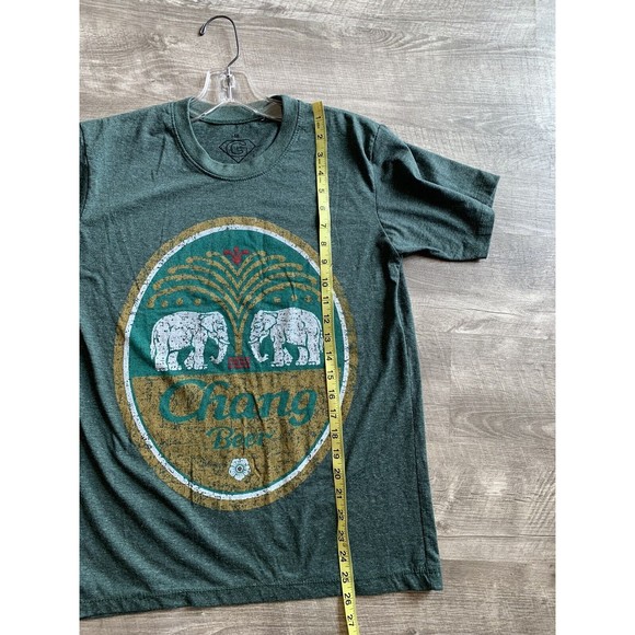 Chang Beer Thailand T-Shirt Men's Size medium vintage style 100% cotton - Picture 7 of 7